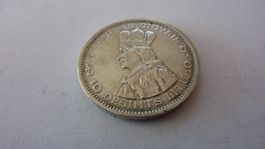 Silbermünze aus Litauen : 10 Litas 1936, vorzüglich
