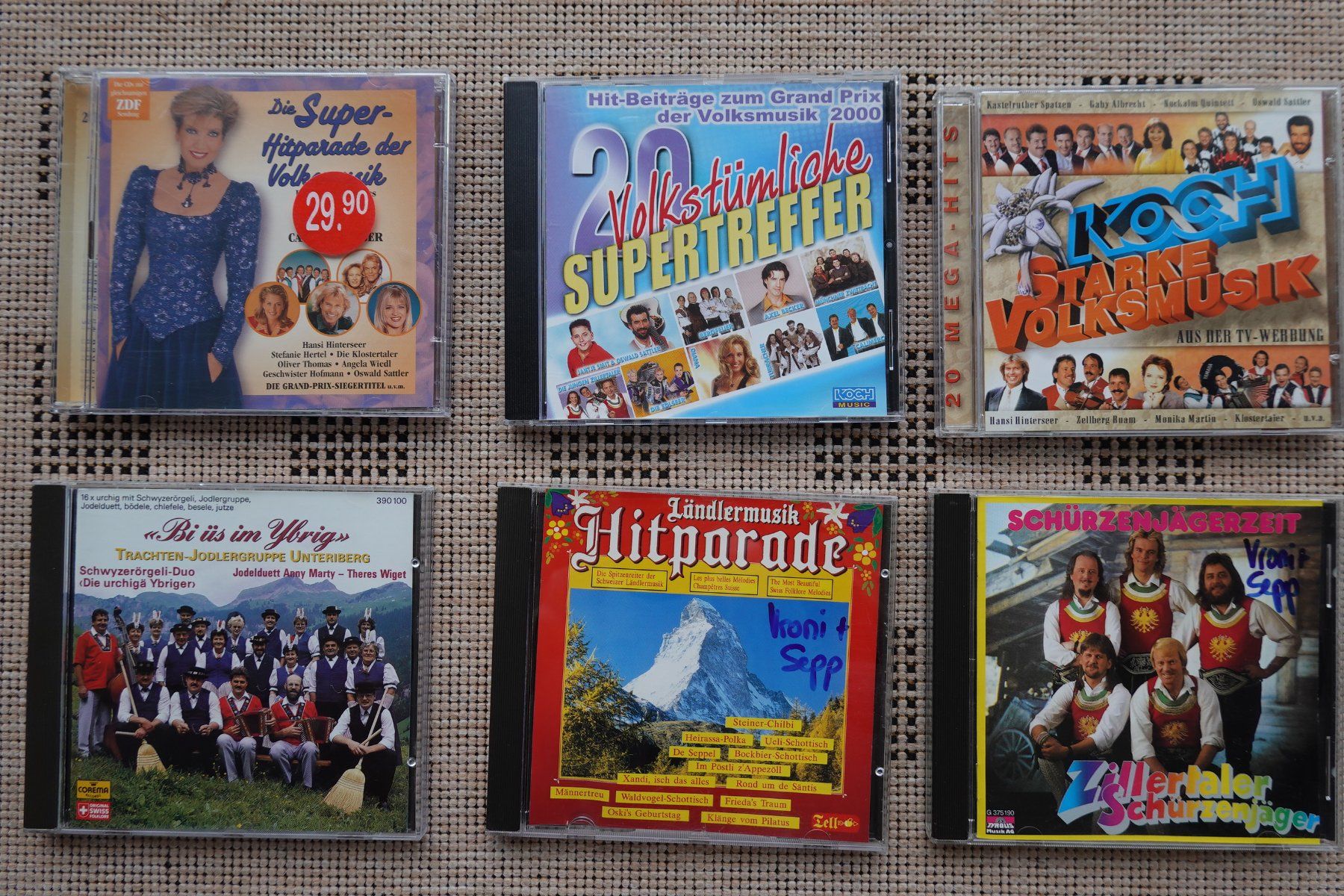 CD: Volkstümliche Musik – Usato da Einsiedeln venduto da Steipilzli