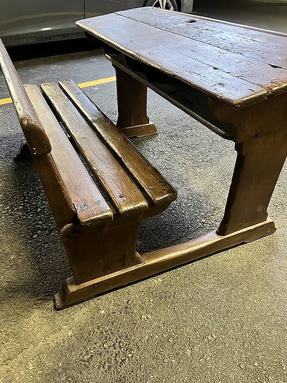 Schreibtische: Antiker Kinderschreibtisch- pupitre – Gebraucht aus Faoug von schneesauser 4