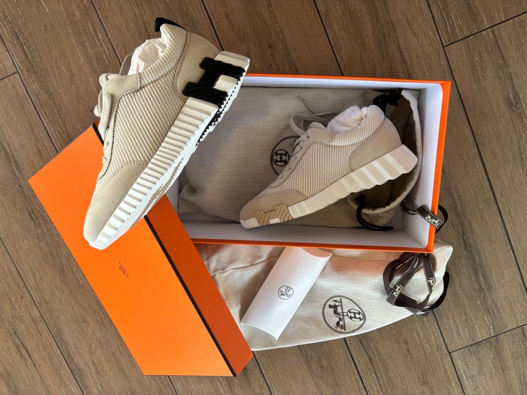 Hermès Scarpe da donna: 37_Hermès_Bouncing_NEU_LP 810 CHF – Nuovo e nell'imballaggio originale da Versegeres venduto da kista 5