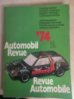 Oldtimer Automobil Revue Automobile AR Katalog 74 / 1974