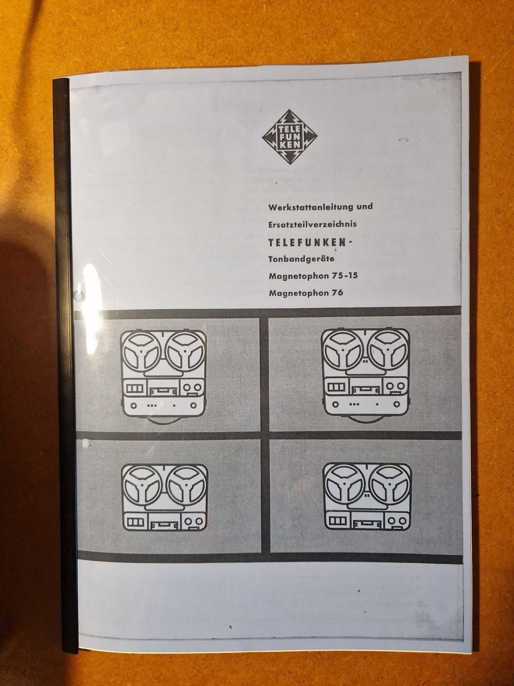 Telefunken Bandmaschinen: Telefunken Tonband Magnetophon 76 – Gebraucht aus Chur von Anguascha 3