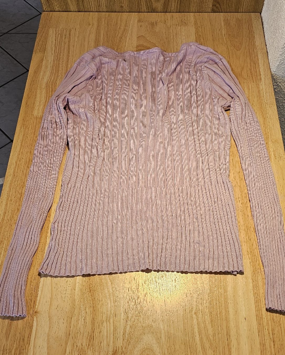 Pullover & Sweatshirts: Damenpullover, rosa, gerippt, Gr. S – Gebraucht aus Azmoos von Jadejo 2