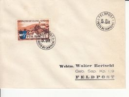 Infanterie Wi 389 auf Brief