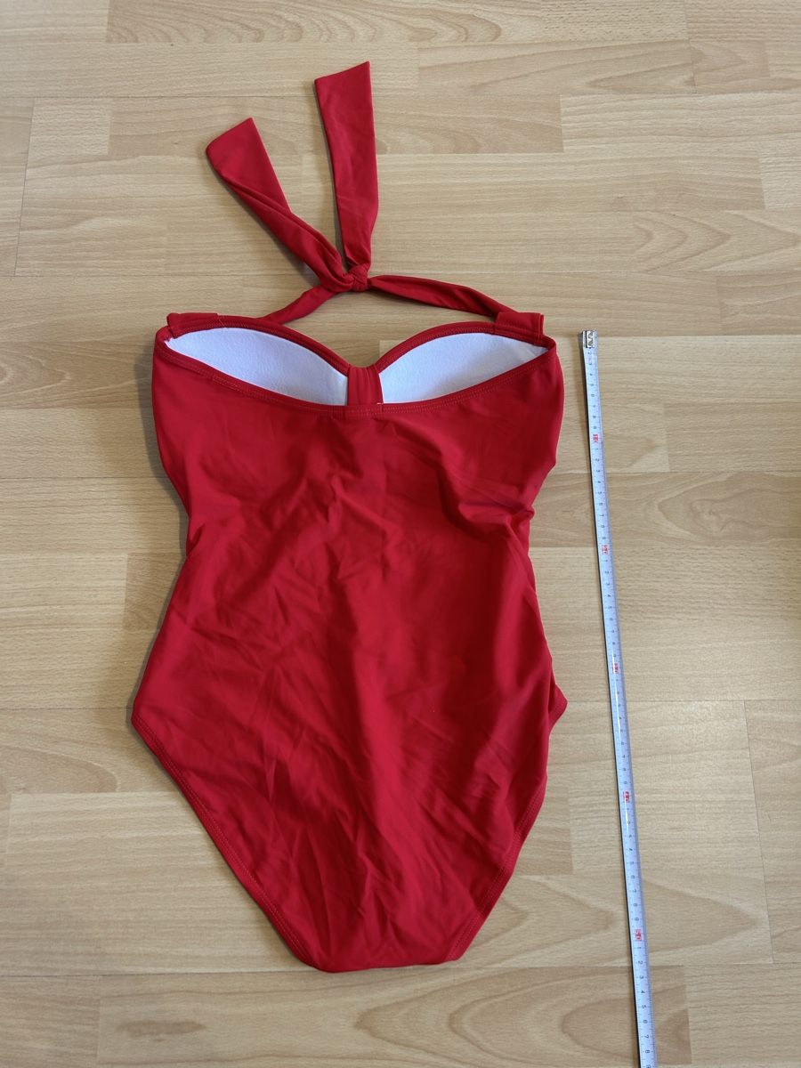 Costumi da bagno & Bikini: Roter Badeanzug, Neckholder, Gr. M/L – Usato da Biel/Bienne venduto da SandraDG 2