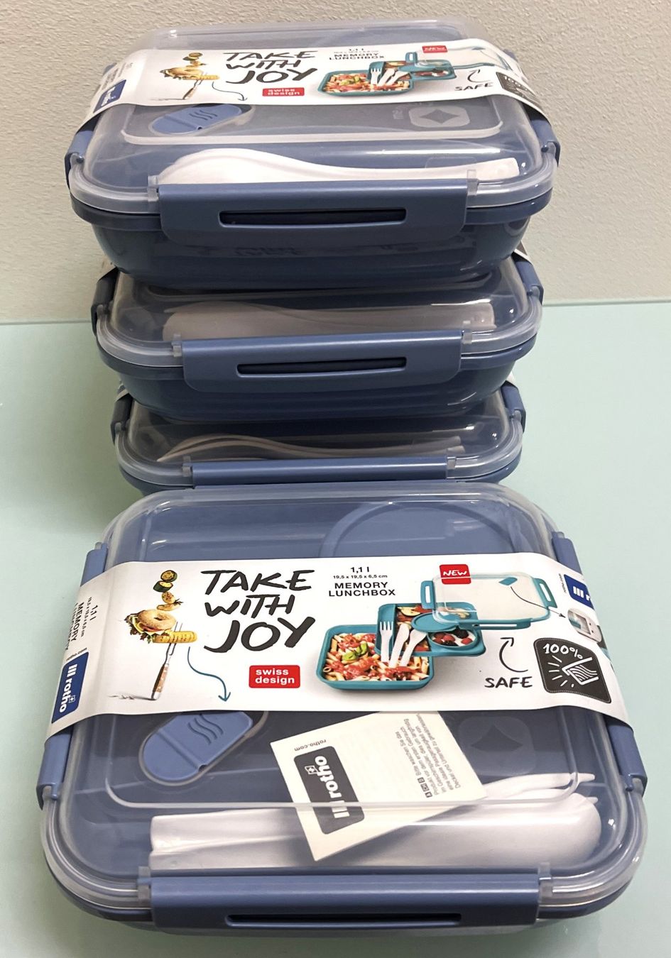 Rotho Contenitori & Simili: Rotho Memory Lunchbox - 1.1L, Swiss Design – Nuovo e nell'imballaggio originale da Oftringen venduto da Vucki 3