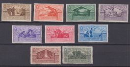 ITALIEN 1930 VERGIL MI.345-353 */meist.**, ZUSTAND S. SCAN