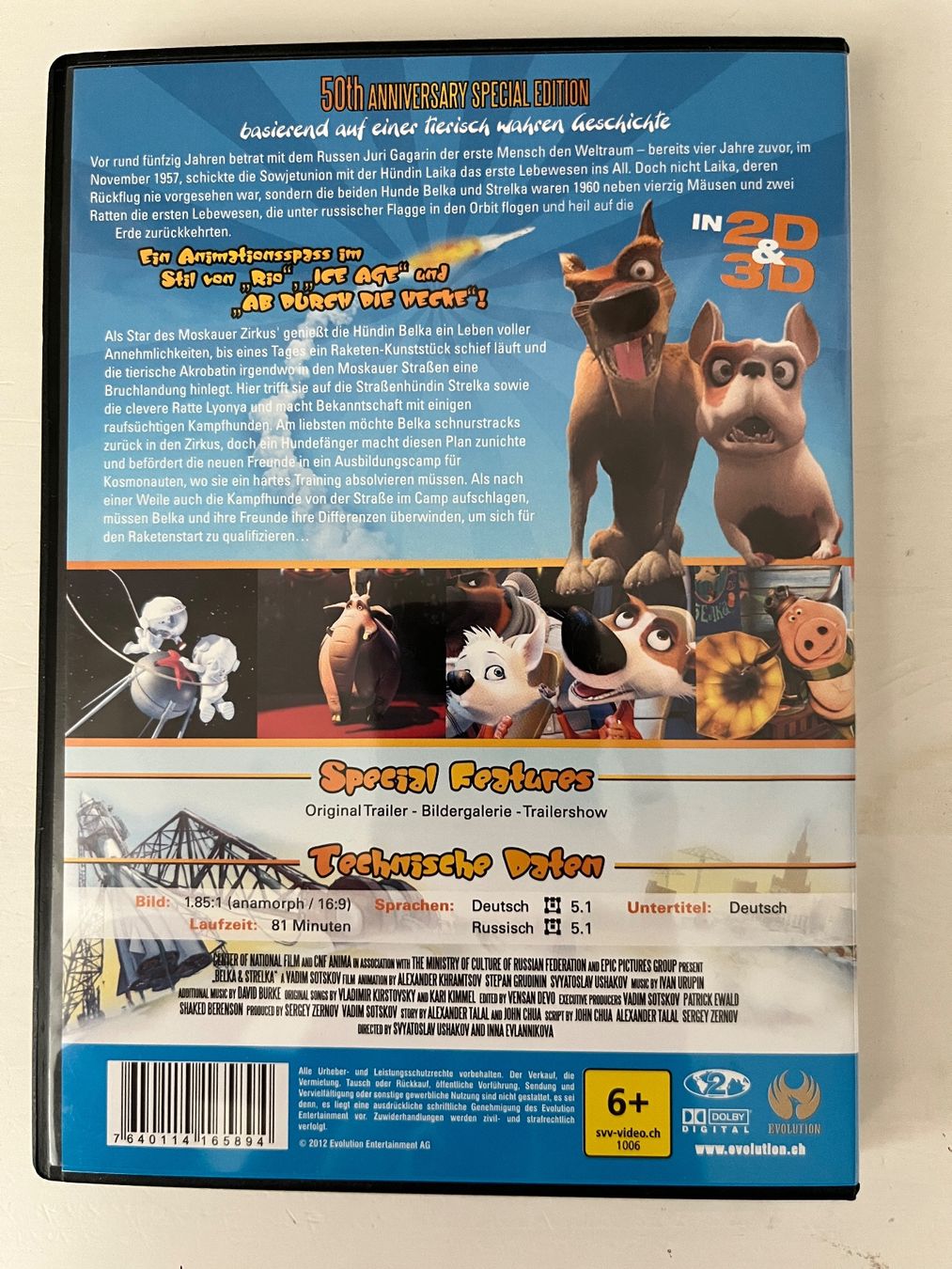 Tutti i DVDs: Belka & Strelka DVD 📀 – Nuovo (secondo la descrizione) da Sierre venduto da black.box 1