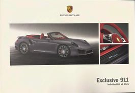 PROSPEKT | PORSCHE 911 ALLE EXCLUSIVE-TYP 991  | AB 12.2013