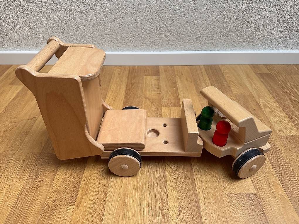 Giocattoli: Holz Lastwagen + Figuren – Nuovo e nell'imballaggio originale da Rombach venduto da mares484 3