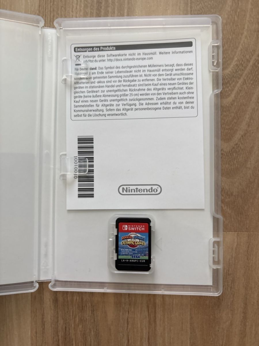 Nintendo Giochi: Nintendo Switch Mario Sonic Olympische – Nuovo (secondo la descrizione) da Wiler (Lötschen) venduto da Nad4 1