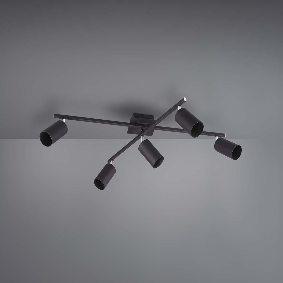 Kronleuchter & Deckenlampen: Deckenleuchte, Schwarz, 77 cm x 57 cm – Neu (gemäss Beschreibung) aus Kreuzlingen von Smart-Light 2