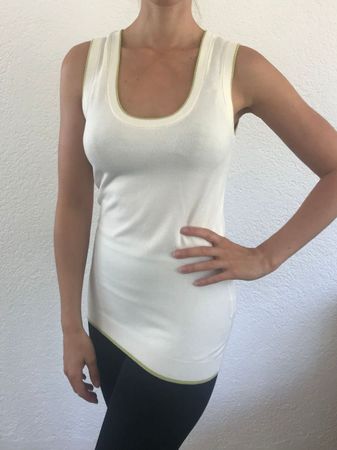 Helles Top Gilet Pullunder Shirt von OOPS, Gr. S
