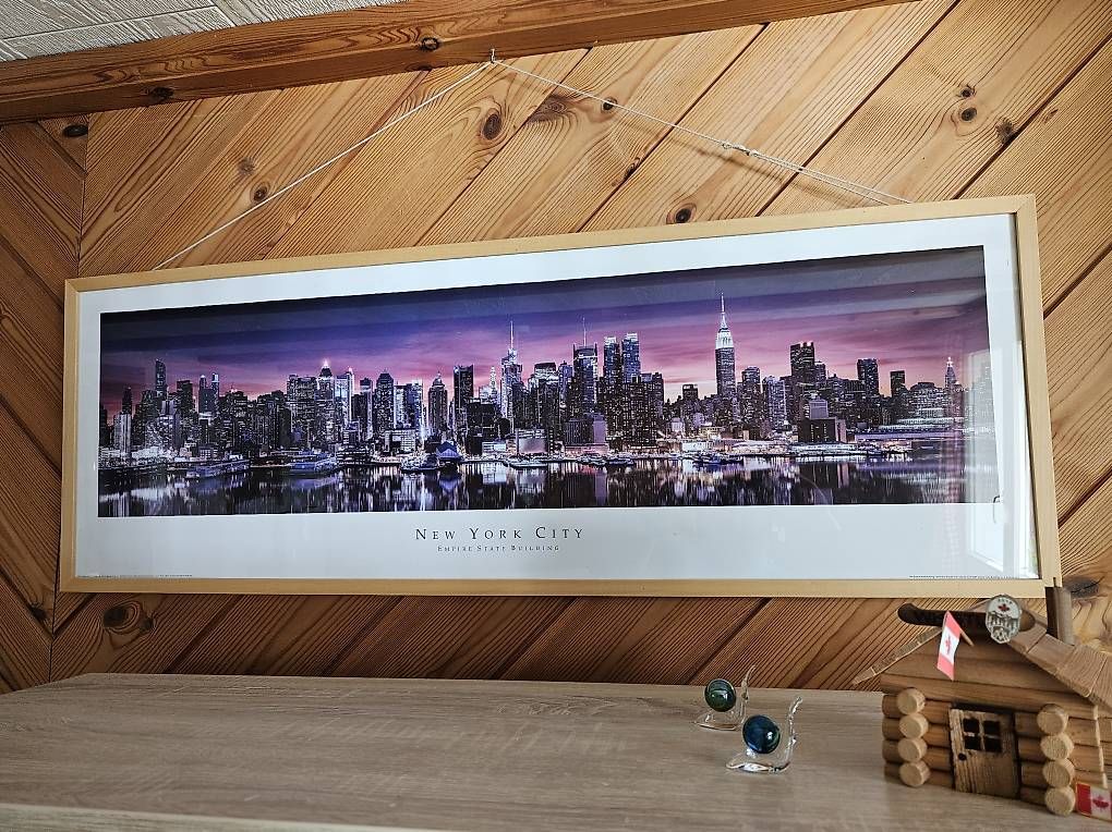 Foto & Immagini: New York Bild mit Glasbilderrahmen – Usato da Sisikon venduto da bryke