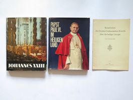 Kirche - Vatikan - Papst - ab 1960 - 18 Bücher - Konvolut
