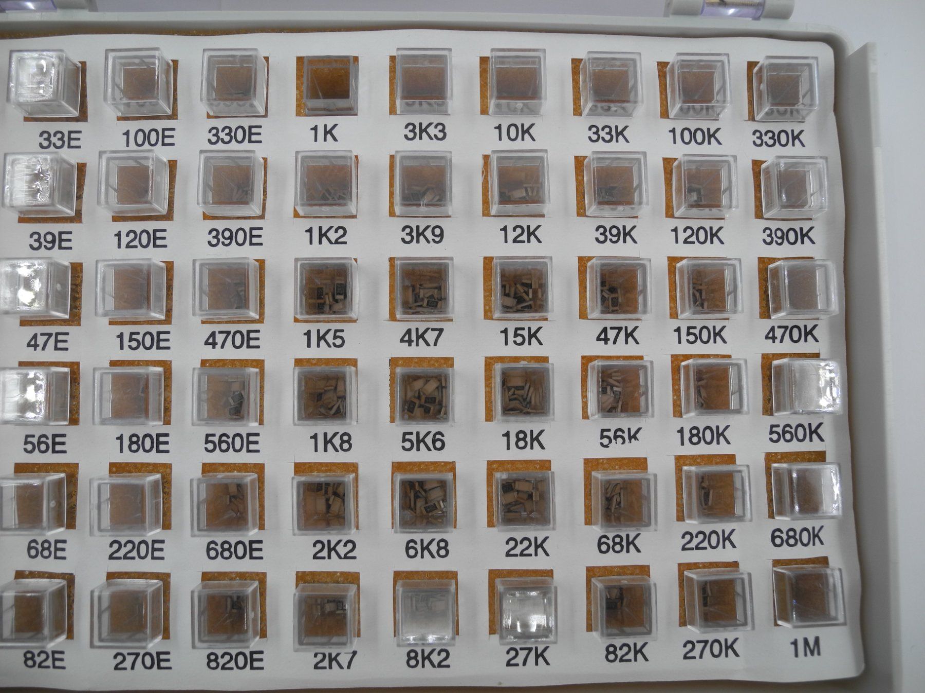 Componenti elettronici: Chip-Widerstandset, Nr. n61 – Usato da Kottwil venduto da Crazyrolf 3