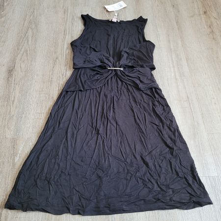 sommerkleid schwarz 40