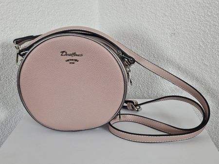 David Jones Paris Handtasche, neuwertig, rosa, Top!
