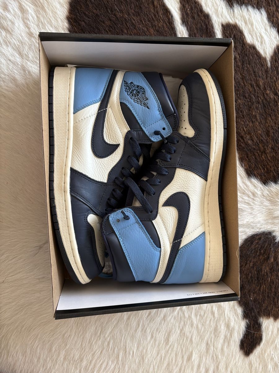 Jordan Scarpe da uomo: Nike Air Jordan 1 High OG Obsidian – Usato da Steffisburg venduto da Dayydreamer 1