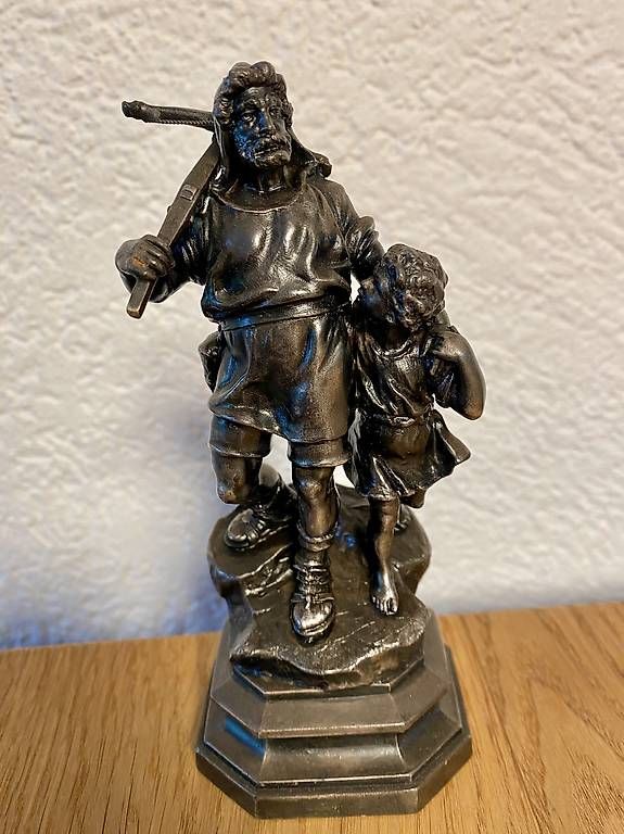 Sculture & Statue: Skulptur Wilhelm Tell – Usato da Rapperswil BE venduto da FC85