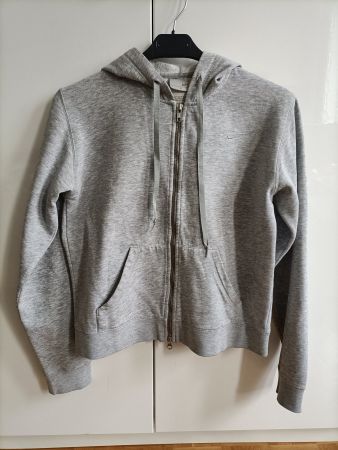 Nike Zip Damen-Hoodie, Grau, Gr. S