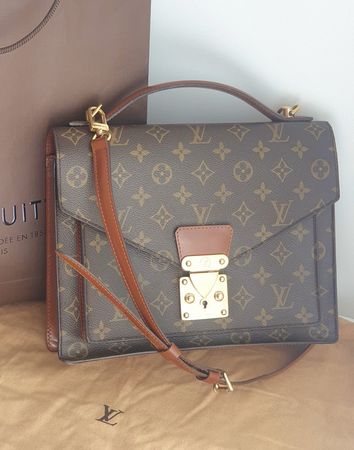 Louis Vuitton Monceau 28  Monogram Canvas
