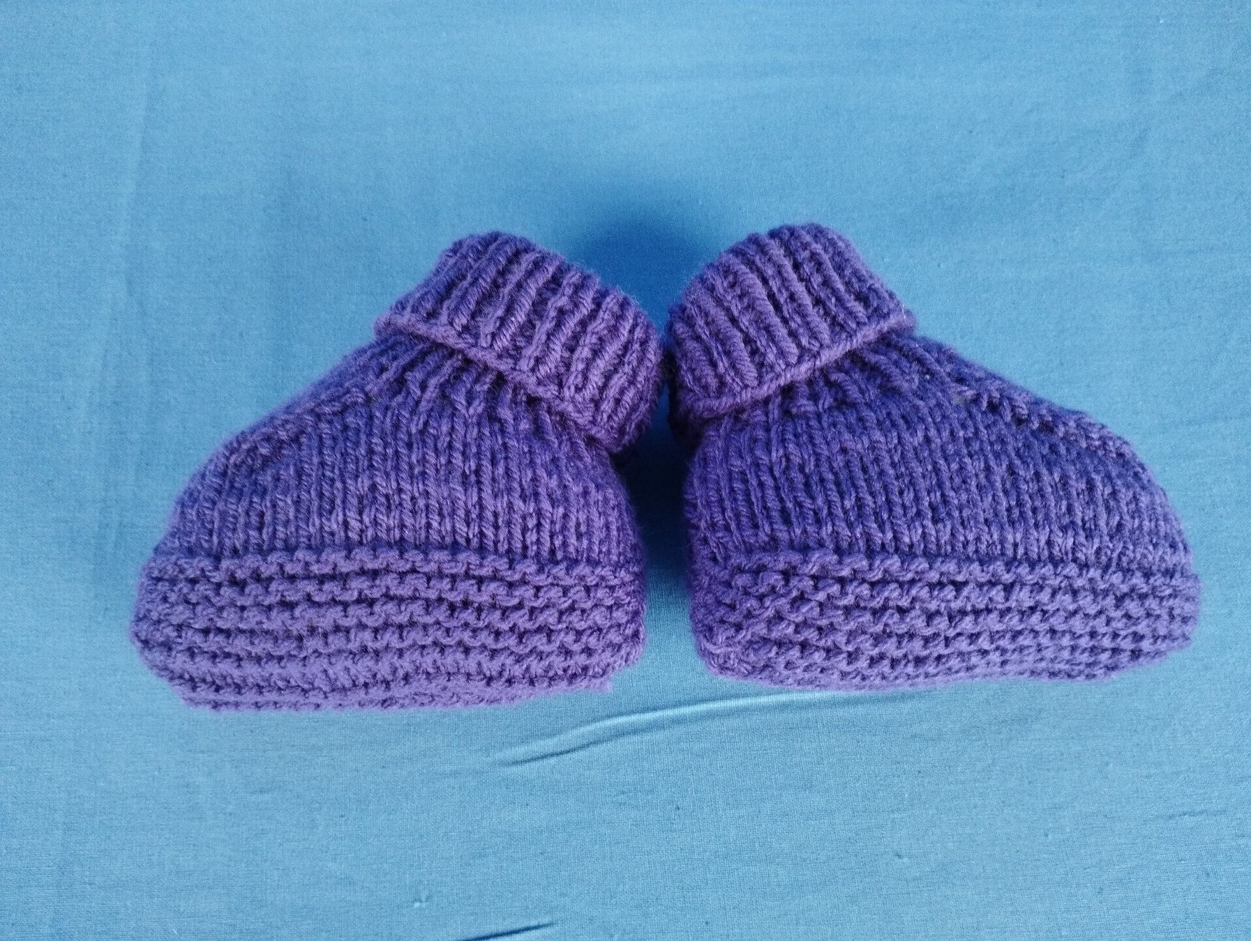 Scarpe per ragazzi: Babyschuhe violett - VIERZACK – Nuovo (secondo la descrizione) da Schübelbach venduto da Restwert_Schubelbach 3