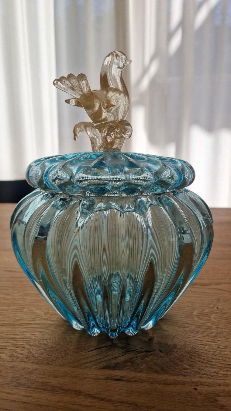 Bicchieri: Glasschale mit Deckel – Usato da Luzern venduto da kzu_8qsg