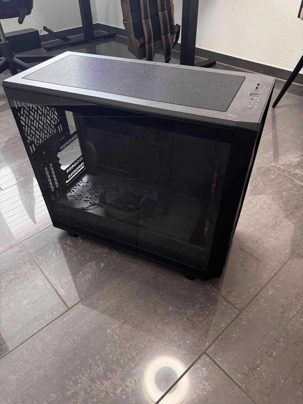 Fractal Gehäuse: Fractal Meshify 2 Black TG Light – Gebraucht aus Wettingen von marvinvr 1