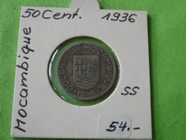 Mocambique 1936,  50 Centavos