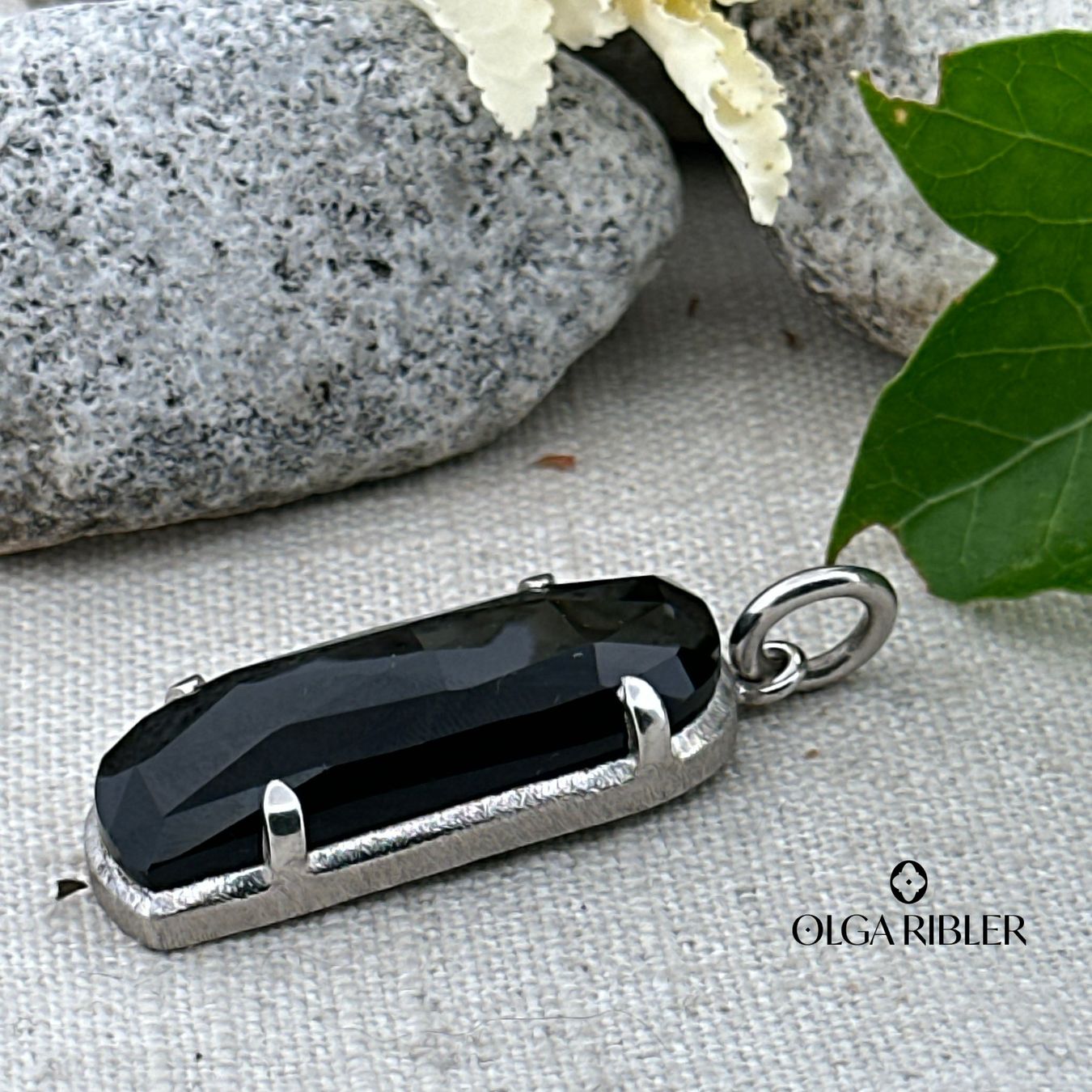 Olga Ribler Ciondoli: Onyx Anhänger Sterling Silber 925 – Nuovo (secondo la descrizione) da Luzern venduto da Schmuckoutlet 4