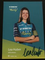 Signierte Sammelkarte Lea Huber, U19 Vizeweltmeisterin 2022