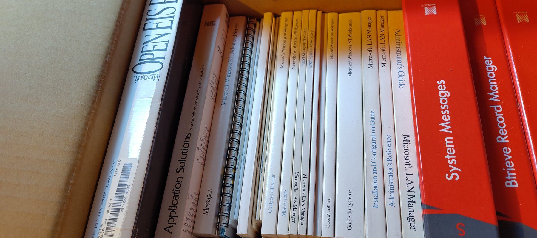 Software: Novell Netware, manuels et software – Usato da Bassins venduto da mazette13 4