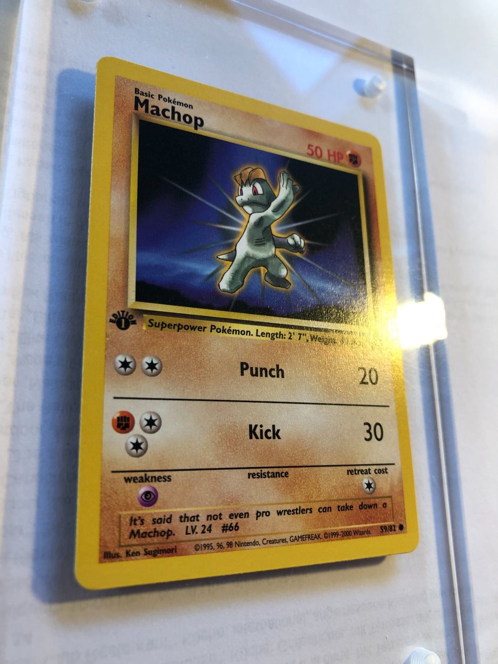 Cartes à collectionner: Machop 1st Team Rocket - MINT - ab 1.- – D'occasion à Giubiasco par dan_pr8b 1