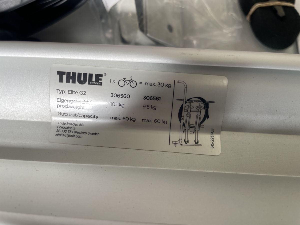 Thule Supporti per biciclette: 4er Fahrradträger Thule – Usato da Flaach venduto da Binz 1