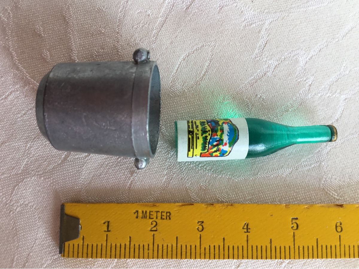 Case e mobili per bambole: Puppenhaus Sektkühler 1:12 – Usato da St. Gallen venduto da chamilla 3