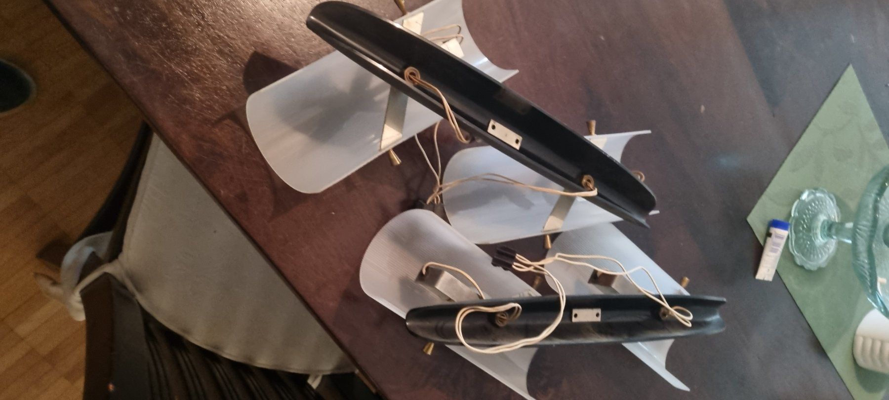Lampen: 2 Wandlampe aus Frankreich – Gebraucht aus Basel von Jcva 8