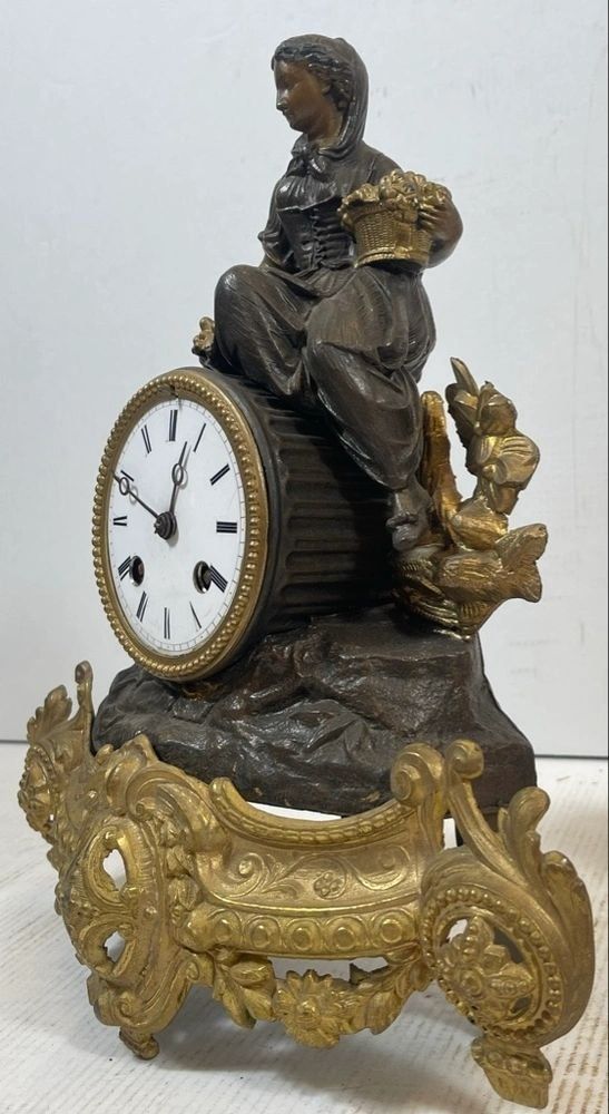 Orologi da terra & Orologi da parete: Französische Kaminuhr – Usato da Bern venduto da Yunkom 2