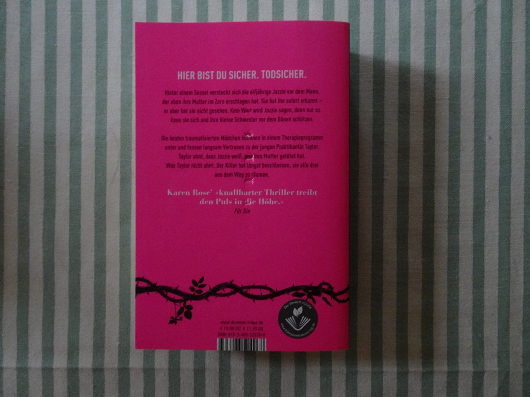 Libri: Karen Rose - Todesfalle - Thriller - B642 – Usato da Küssnacht am Rigi venduto da Bookslove-Divers 1