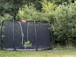 Trampolin BERG Safety Net Deluxe InGround -Top Zustand!