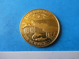 vergoldete Medaille PP 40 mm, Bodensee