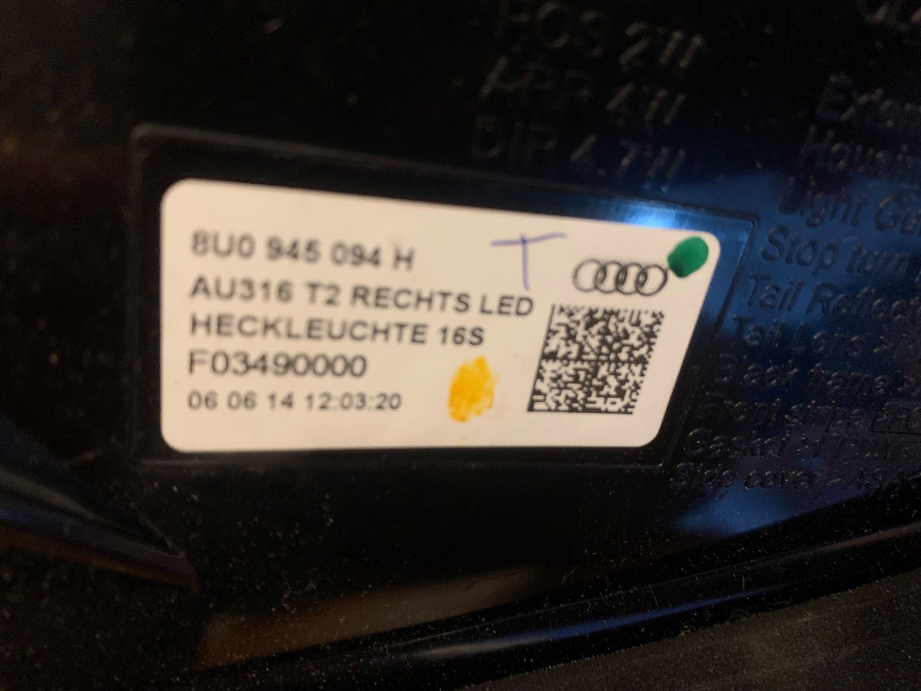Audi Fari: Rückleuchte Audi Q3 – Usato da Biel/Bienne venduto da maza06 1