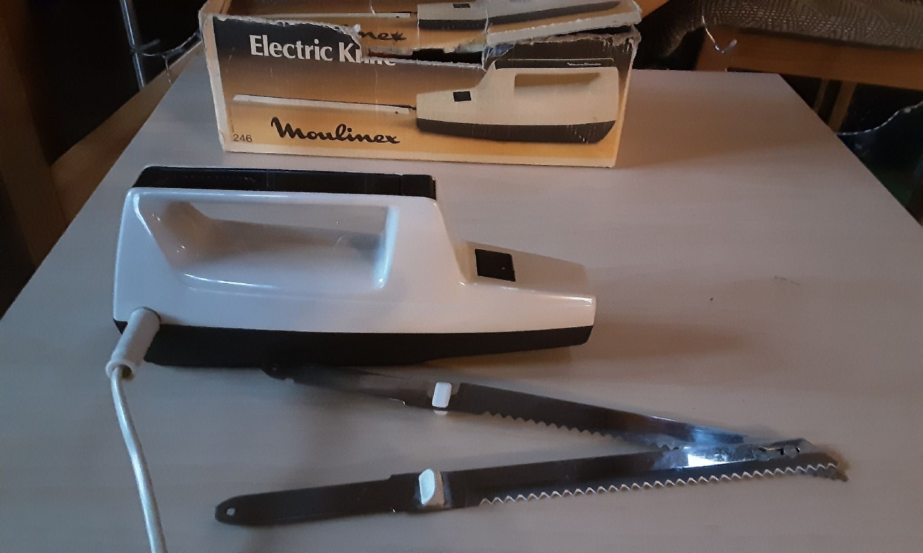 Moulinex Küchengeräte: Elektrisches Bratenmesser /  Elektromesser – Gebraucht aus Ramersberg von Subski300 1