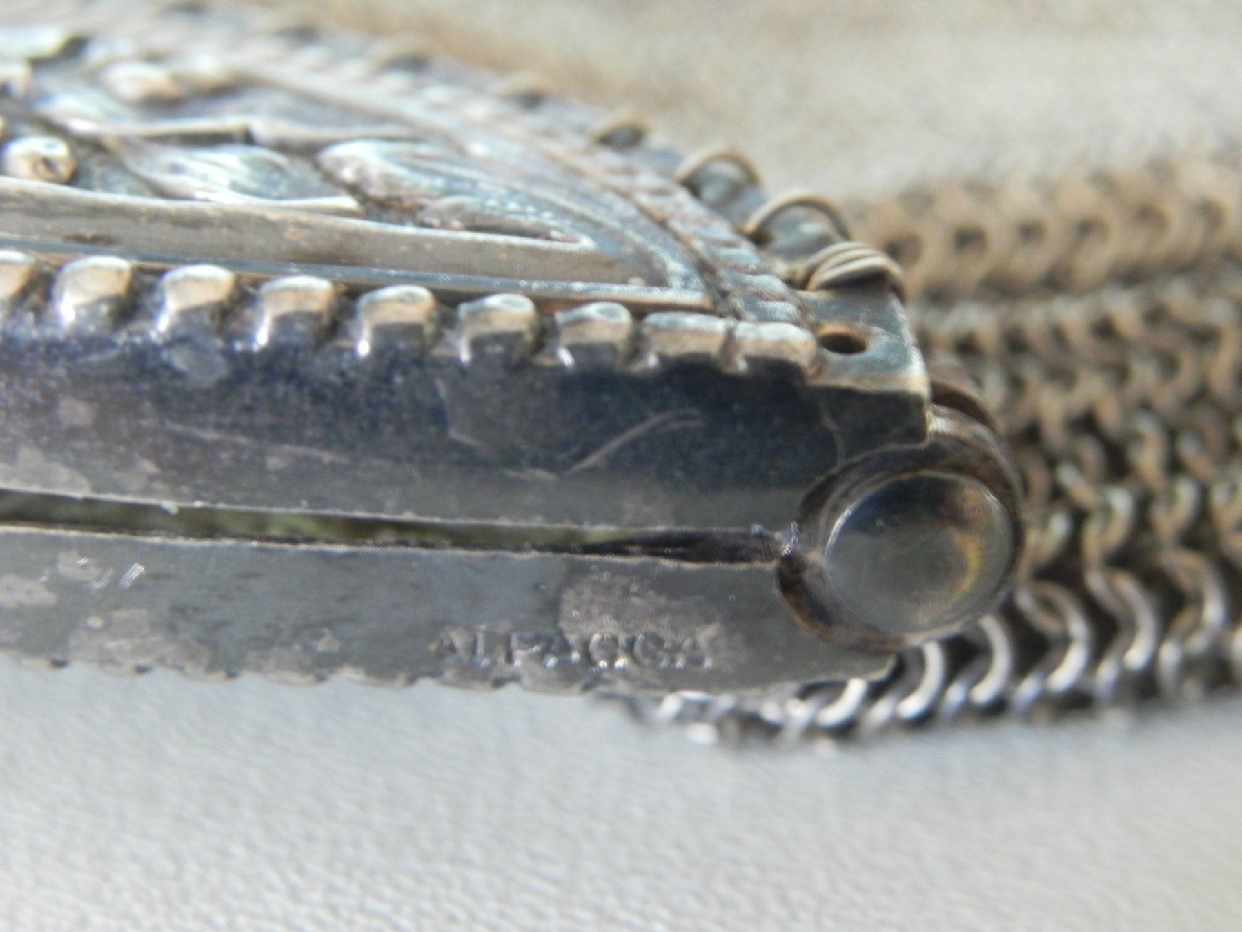 Taschen für Damen: Alte Tasche aus Alpacca Silber – Gebraucht aus Minusio von Lory64 8