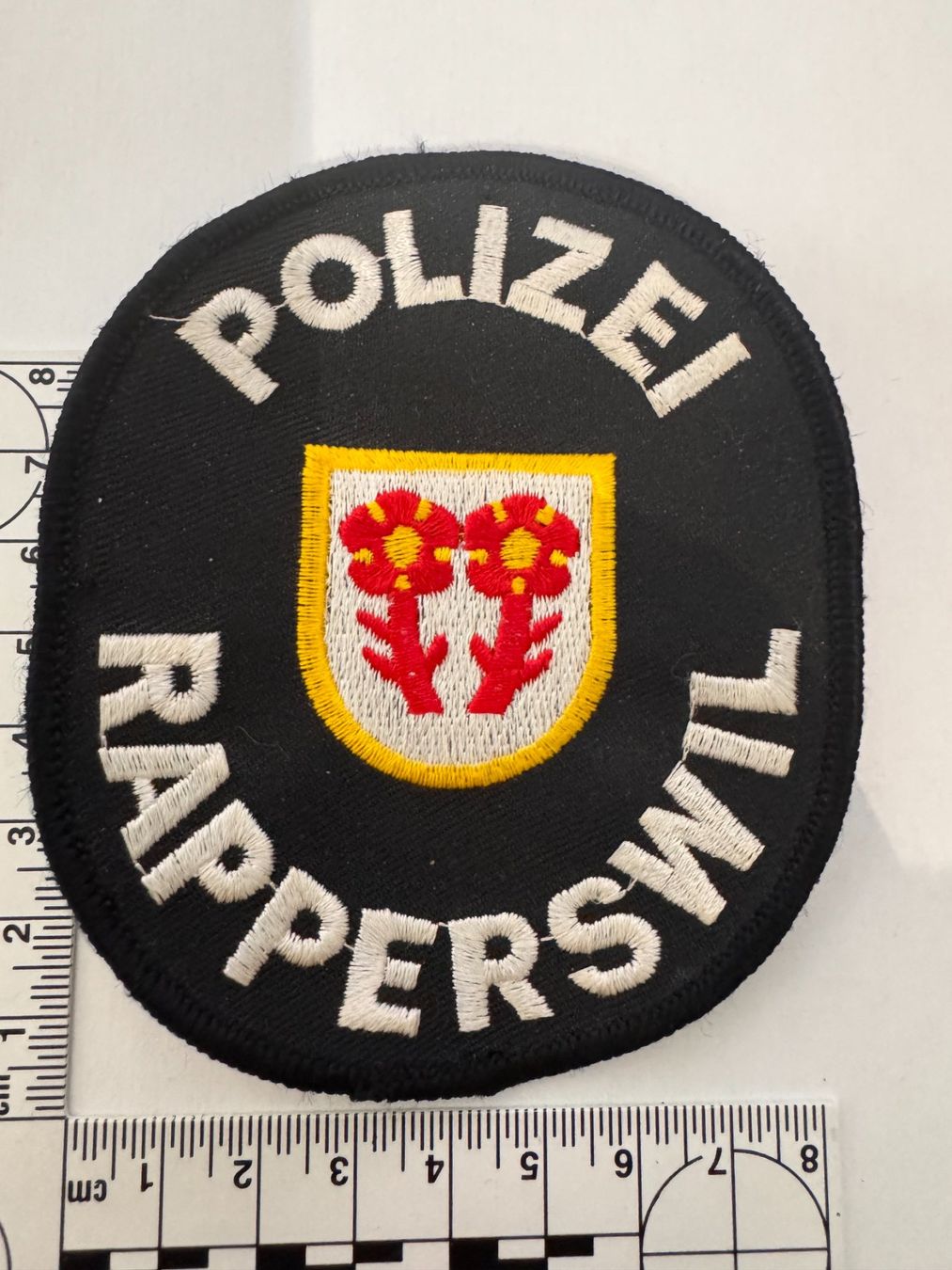 Plaketten & Abzeichen: 1 Polizei Abzeichen Polizei Rapperswil – Neu (gemäss Beschreibung) aus Zürich von Policepatch