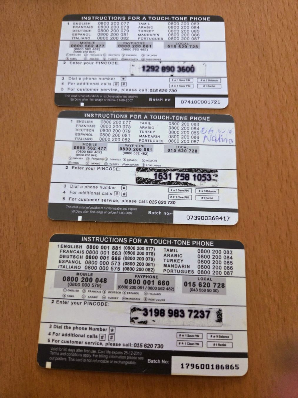 Cartes de téléphone: DIVERSE - PREPAID - SCHWEIZ – D'occasion à Brüttisellen par Nighttrain 1