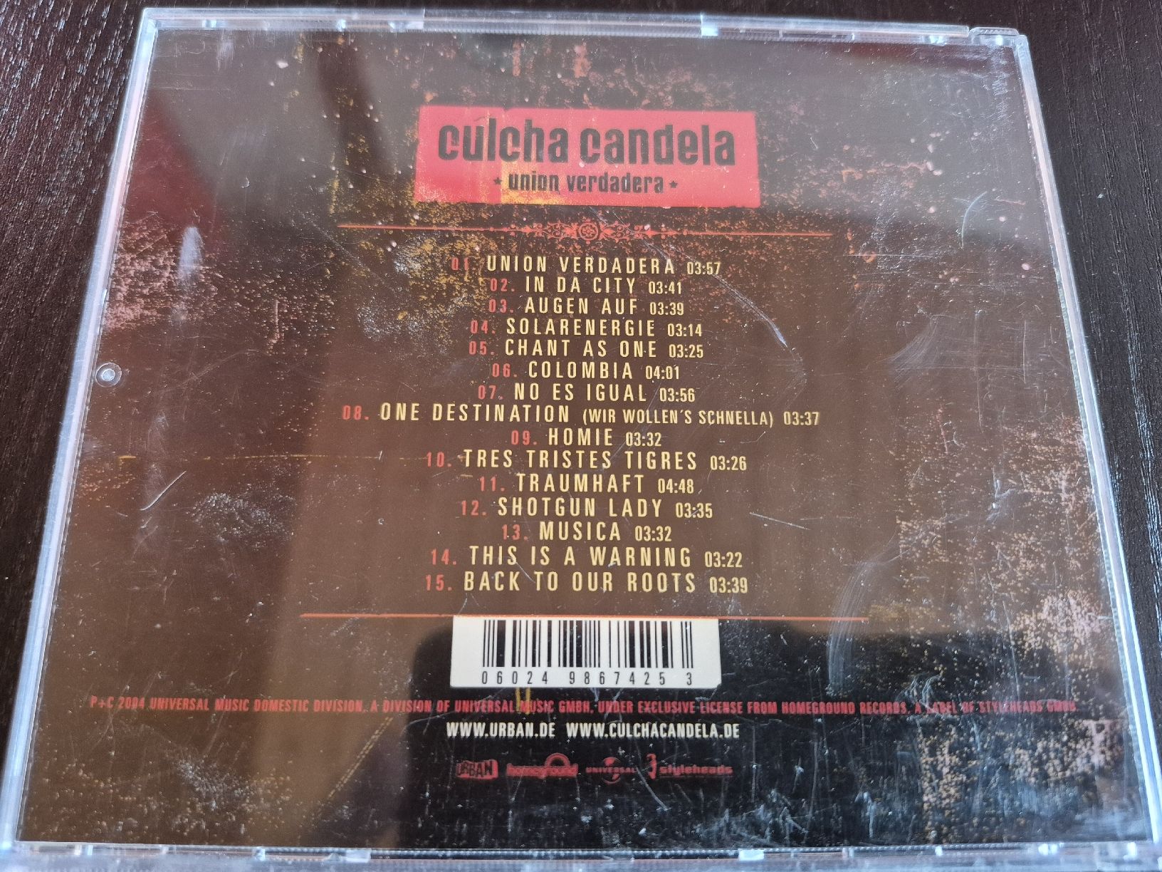 CD: Culcha Candela - union verdadera – Usato da Bern venduto da Roibusch 1