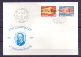 CH FDC Pro Satz 1969