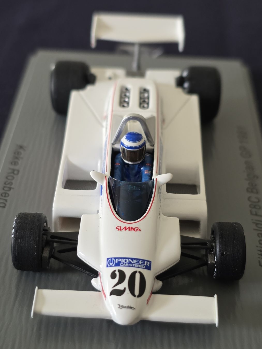Spark Modellini d'auto: Fittipaldi F8C Keke Rosberg – Nuovo e nell'imballaggio originale da Bilten venduto da C21 2