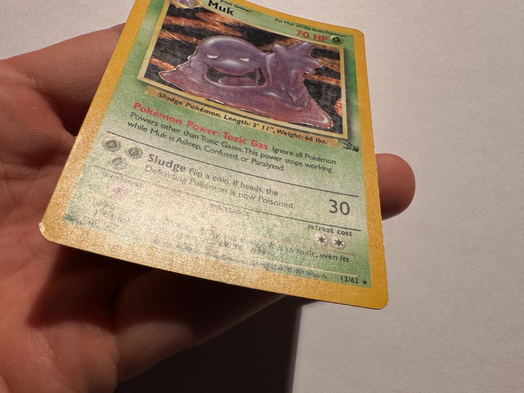 Pokémon Sammelbilder & Trading cards: Muk holo Fossil EN – Gebraucht aus Hagendorn von Pokecollectorch 1
